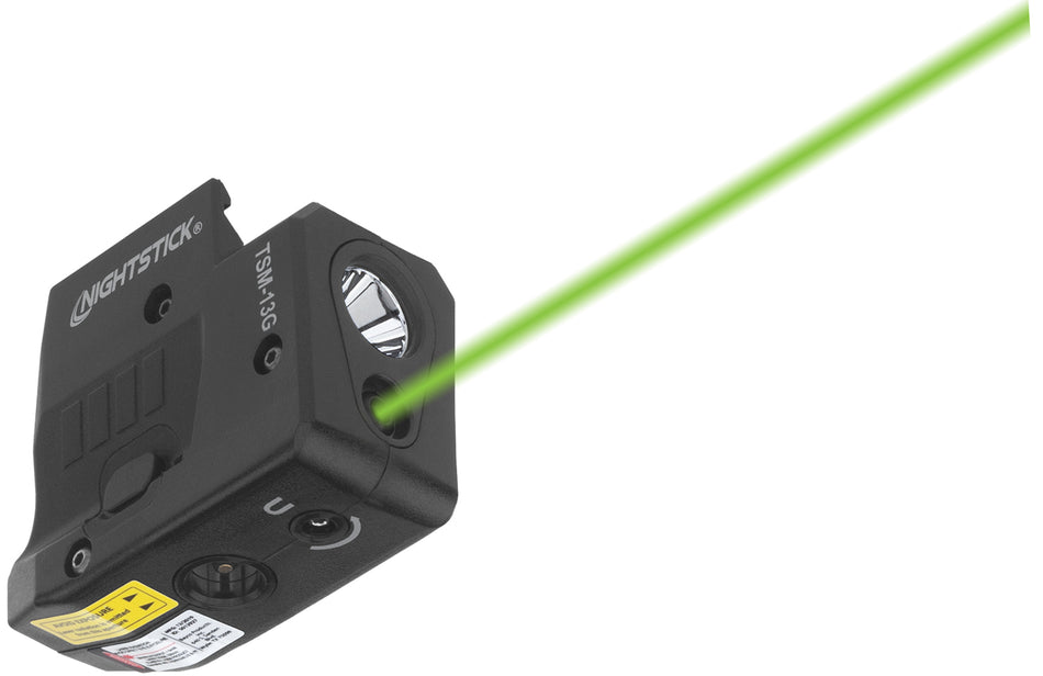 Nightstick TSM13G Tactical Light with Green Laser for Sig Sauer P365/P365XL/SAS Black 150 Lumens