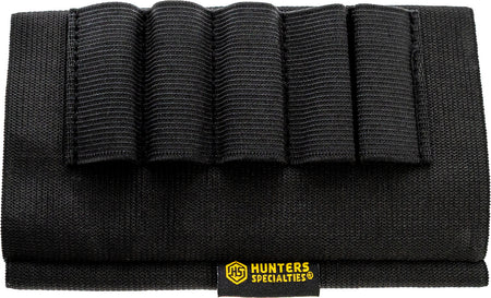 Hunters Specialties 00685 Elastic Shotgun Buttstock Shell Sleeve Black 5rd