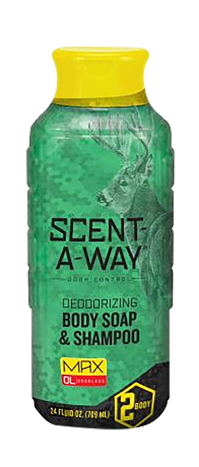 Scent-A-Way Max Odorless Green Soap Vegetable Protein Body Wash 24 oz