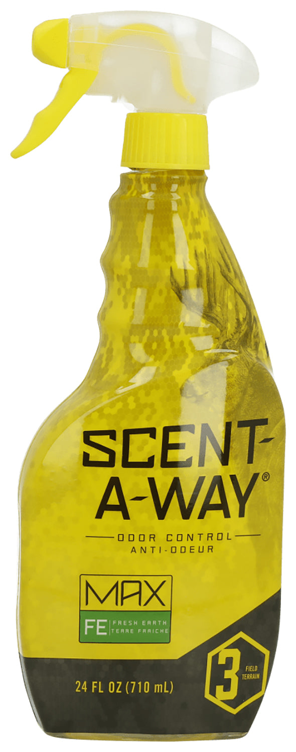 Scent-A-Way Max Fresh Earth Odor Eliminator Field Spray 24 oz Trigger Bottle