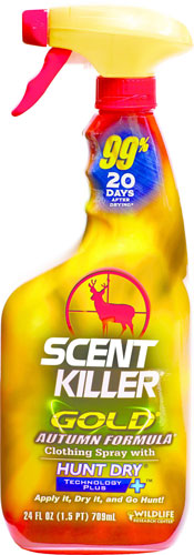 WRC 4-Pack Gold Scent Elimination Autumn Spray 24oz