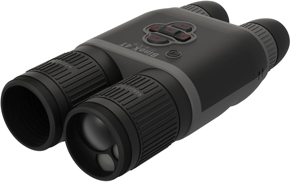 ATN TIBNBX4641L BinoX 4T Thermal Binoculars 1-10x 19mm 640x480 4th Gen Rangefinder Black