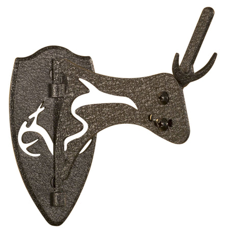 Skullhooker SKHRTLHASSYBLK Realtree Little Hooker European Game Trophy Hanger Black Steel
