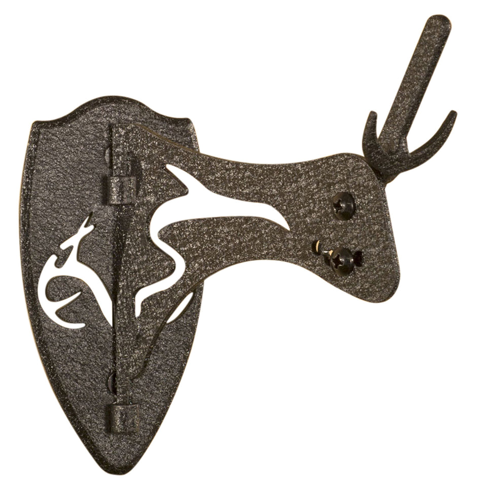 Skullhooker SKHRTLHASSYBLK Realtree Little Hooker European Game Trophy Hanger Black Steel