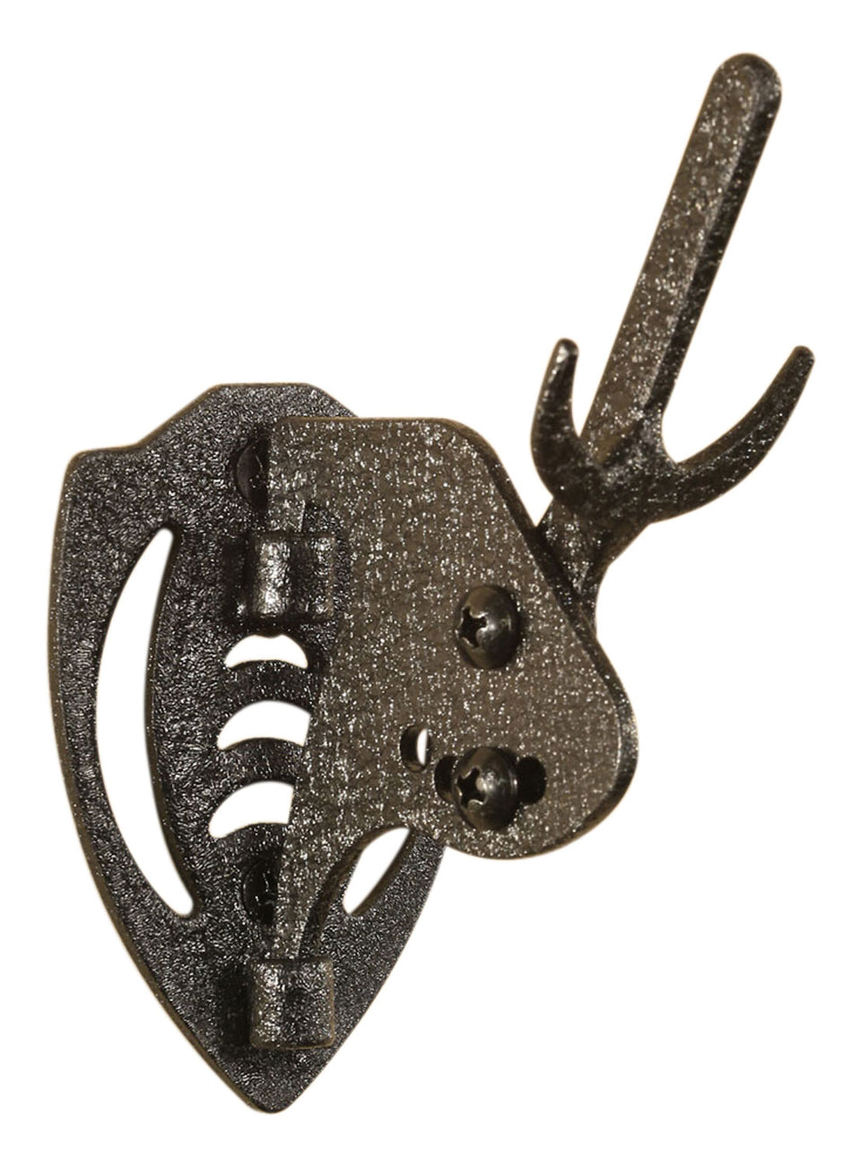 Skullhooker SKHMHASSYBLK Mini Hooker Skull Display Bracket Small/Mid-Size Game Black