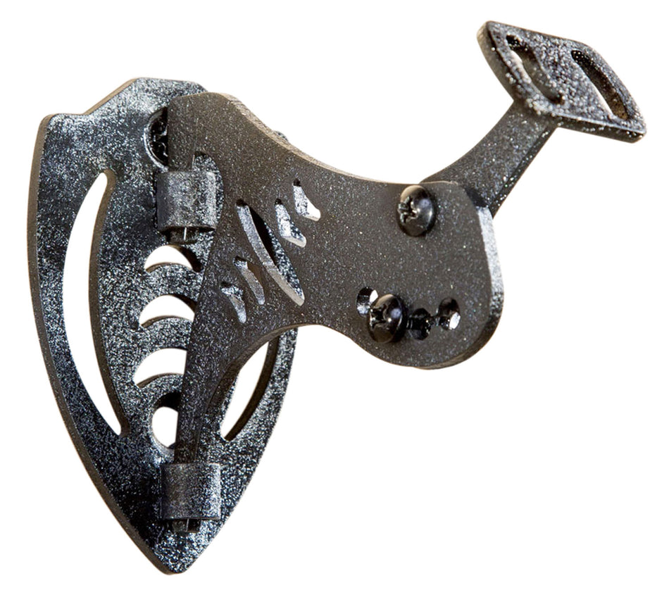 Skullhooker SKHBBASSYBLK Bone Bracket Adjustable Trophy Display Mount Black Steel