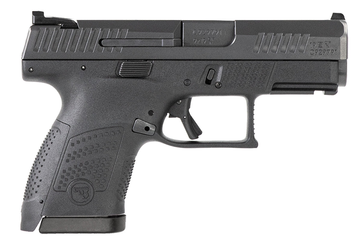 CZ-USA P-10 S 9mm Luger Pistol, 3.50" Barrel, 10+1 Capacity, Reversible Mag Release