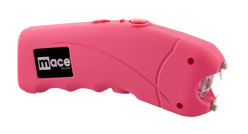 Mace 80814 Ergo Pink Rubber Stun Gun with LED and Holster