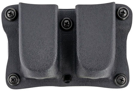 DeSantis Gunhide A87KJJJZ0 Quantico OWB Double Magazine Pouch Black Kydex Glock 17 or 19 Ambi
