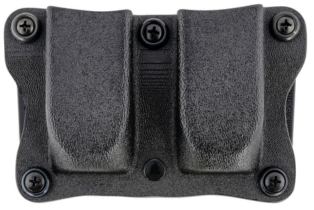DeSantis Gunhide A87KJKKZ0 Quantico OWB Double Magazine Pouch Black Kydex Sig P365 Ambi