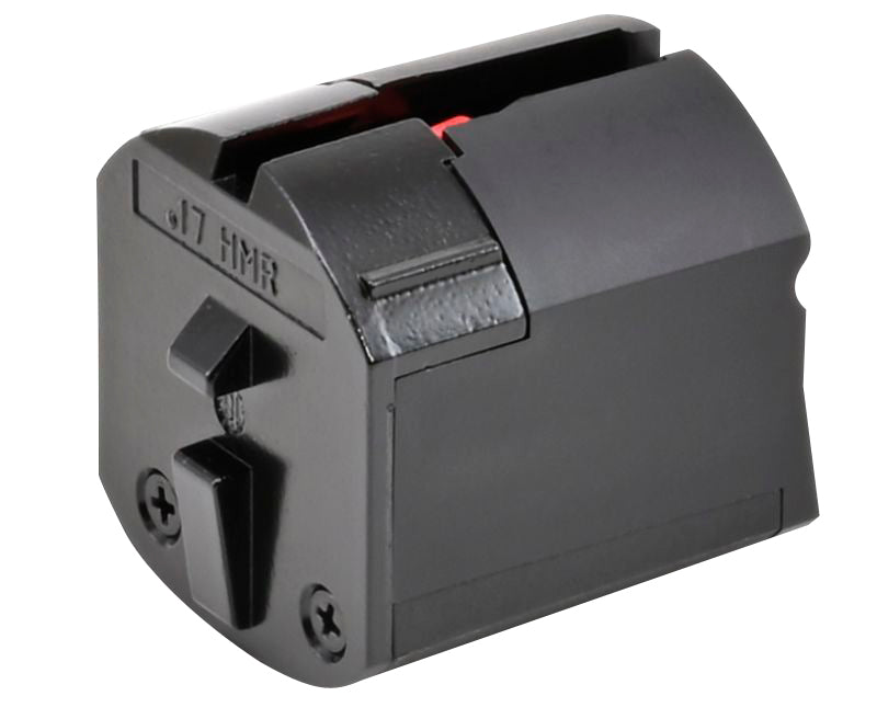 Savage Arms 55258 10rd Rotary Rifle Magazine 17 HM2 for Savage MK II Black Steel