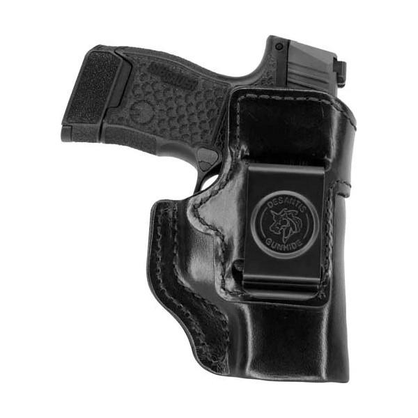 DeSantis Inside Heat Black Leather IWB Holster for S&W Bodyguard 2.0 Right Hand