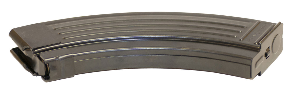 PPU SC30 Scout AK-Platform 30rd Steel Magazine 7.62x39mm, Bolt Hold-Open Follower, Black Finish
