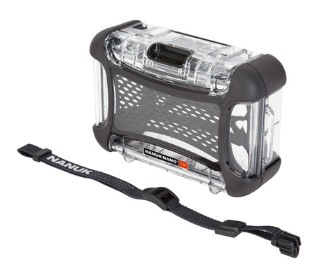 Nanuk 3300011 Nano 330 Clear Polycarbonate Protective Case with Carry Strap