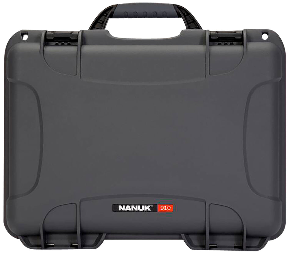 Nanuk 910GLOCK7 Glock 2-Up Handgun Case Graphite Resin Foam-Lined 13.20" L x 9.20" W
