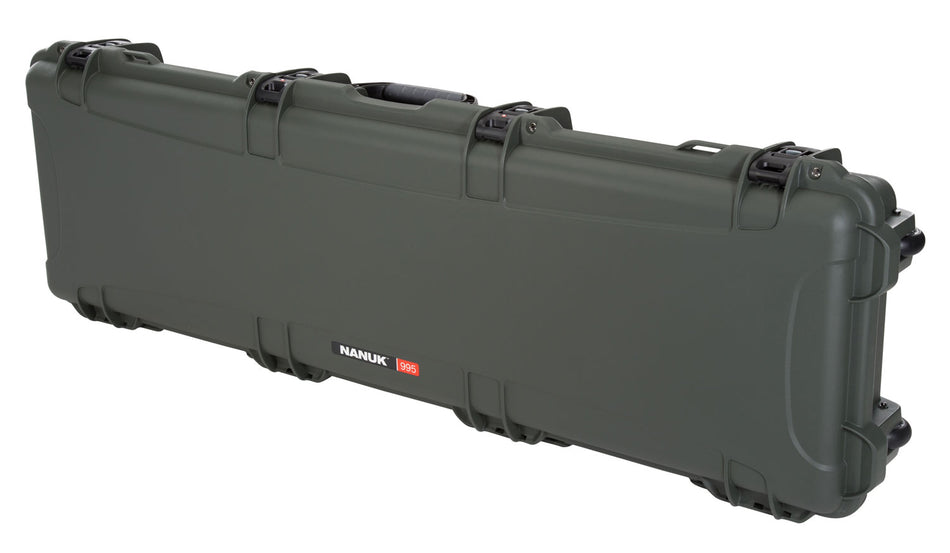 Nanuk 9951006 995 52-Inch Olive Resin Firearm Case with Foam
