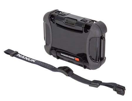 Nanuk 3100001 Nano 310 Black Polycarbonate Protective Case with SmartStrap