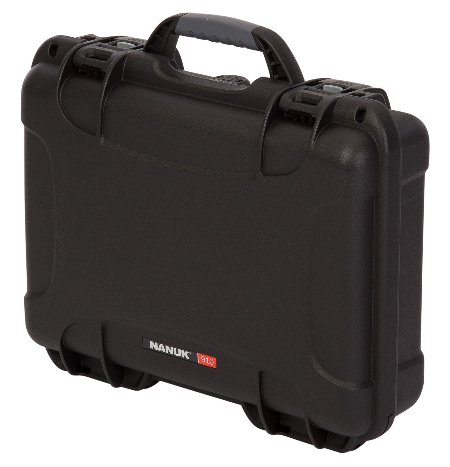 Nanuk 9101001 910 Black Resin Waterproof Case with Foam and PowerClaw Latches