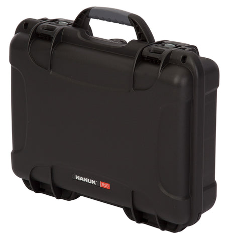 Nanuk 910GLOCK1 910 Black Polymer 2-Up Case Compatible with Glock Handguns