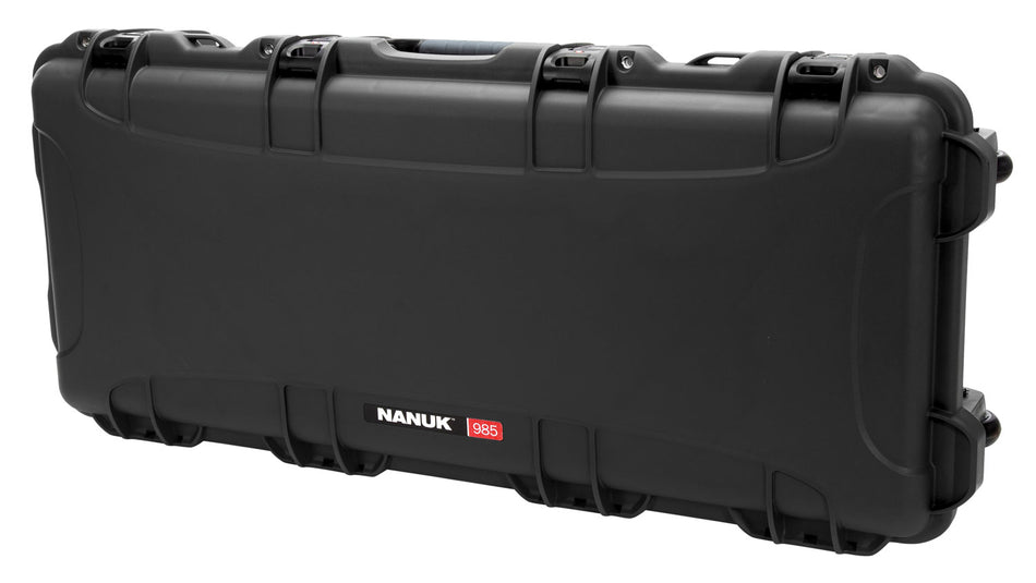 Nanuk 985TAK1 985 Black Resin Takedown Hard Case with Foam Padding and Handle