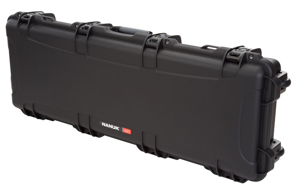 Nanuk 9901001 990 Black Polymer 47-Inch Tactical Rifle/Shotgun Hard Case