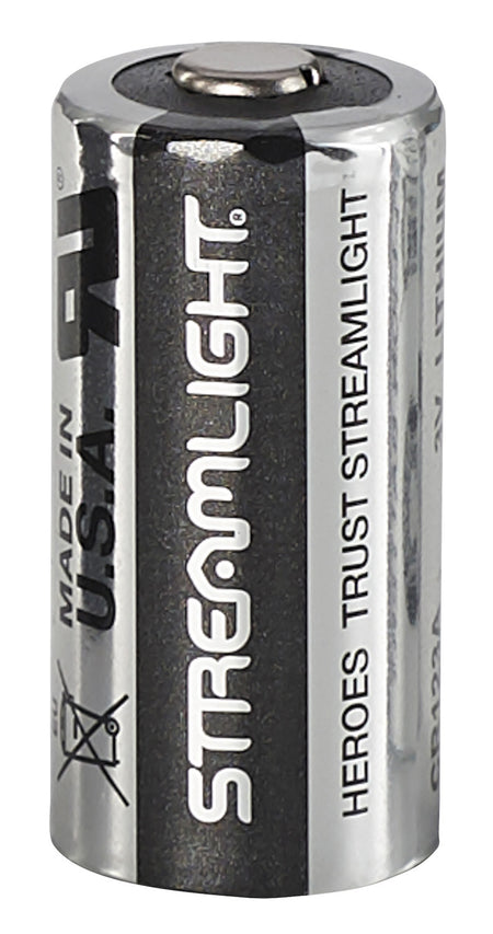 Streamlight 85180 CR123A 3 Volt Lithium Battery Pack 6 Count