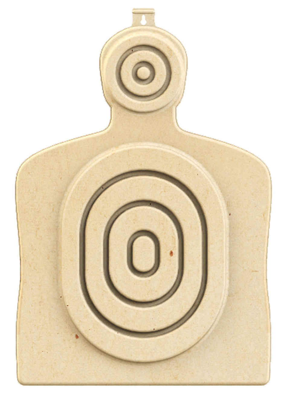 Birchwood Casey 3D Torso Bullseye Shooting Target 31.25" x 21.25" x 1" Tan 3 Pack