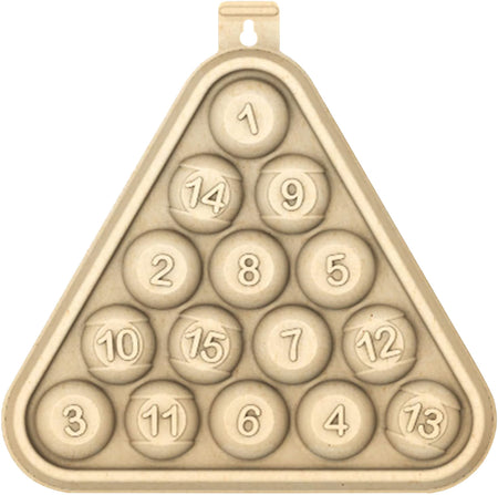 Birchwood Casey 3D Pool Rack Range Target 15.75" x 15.75" x 2.25" Tan Recycled Material 3 Pack