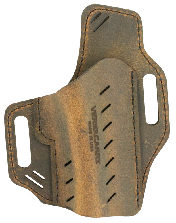 Versacarry G2BRN Guardian Outside Waistband Holster Size 2 Brown Leather Fits Browning 1911 RH