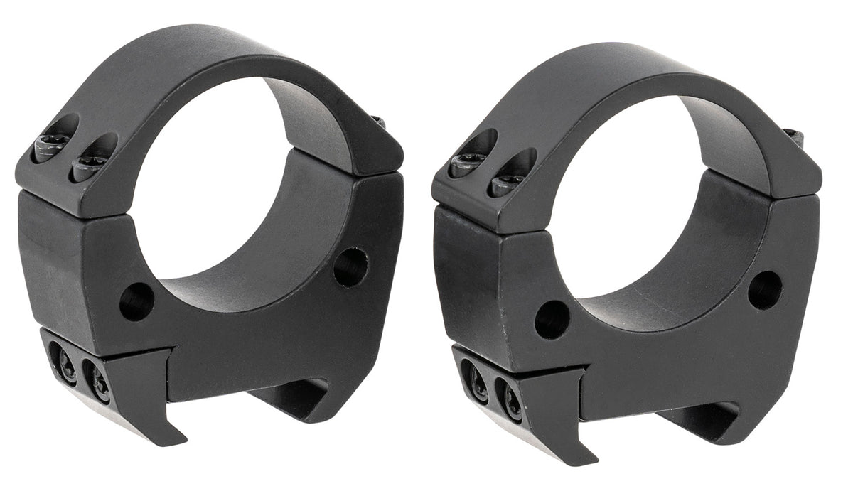 Talley TMS30M 30mm Medium Picatinny Scope Rings Black Anodized Aluminum 0 MOA