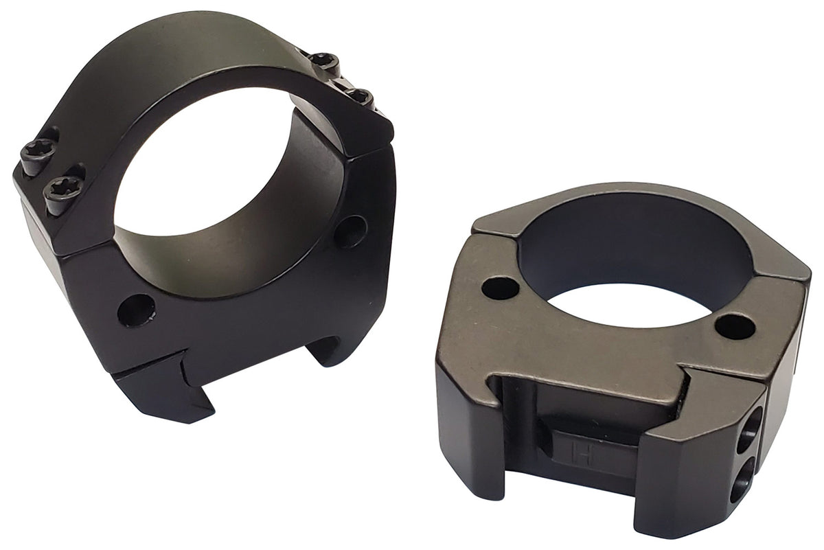 Talley TMS34M 34mm Medium Picatinny Scope Rings Black Anodized Aluminum 0 MOA