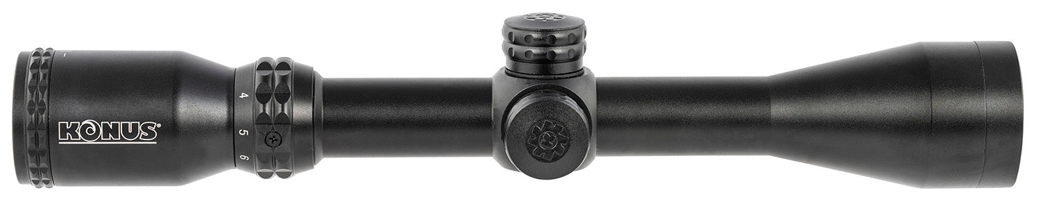Konus 7278 KonusPro 275 Black 3-9x40mm 1" Tube Engraved Ballistic Dot Reticle for Muzzleloader