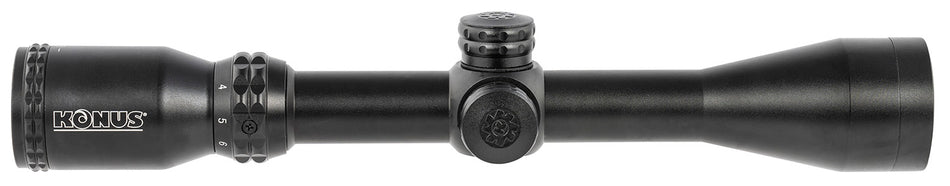 Konus 7278 KonusPro 275 Black 3-9x40mm 1" Tube Engraved Ballistic Dot Reticle for Muzzleloader