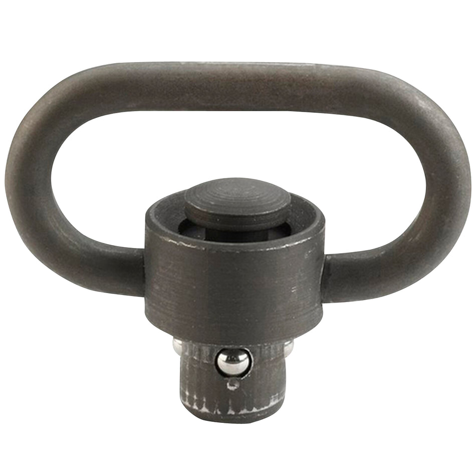 Blackhawk Heavy Duty QD Push Button Steel Sling Swivel Black Phosphate