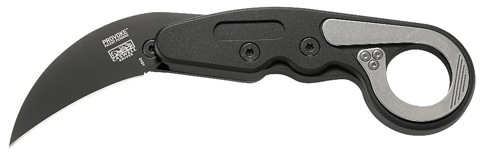 CRKT Provoke 4040 2.41" Kinematic Folding Karambit Knife Black TiN D2 Blade with Clip