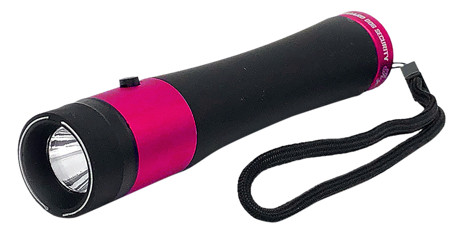 Guard Dog SGGDI200HVPK Ivy Black/Pink Concealed Stun Gun with Flashlight