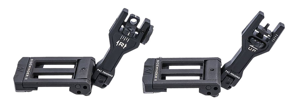 Strike Industries Sidewinder II Black 45 Degree Offset BUIS Picatinny