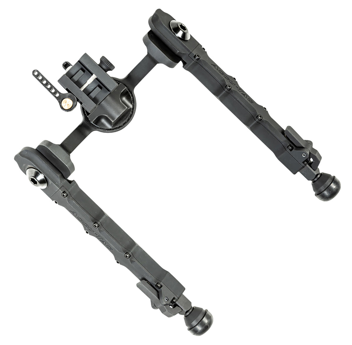 Accu-Tac FC-5 G2 Picatinny Bipod 6 to 10.60 Inch Black Anodized Aluminum with Steel Feet