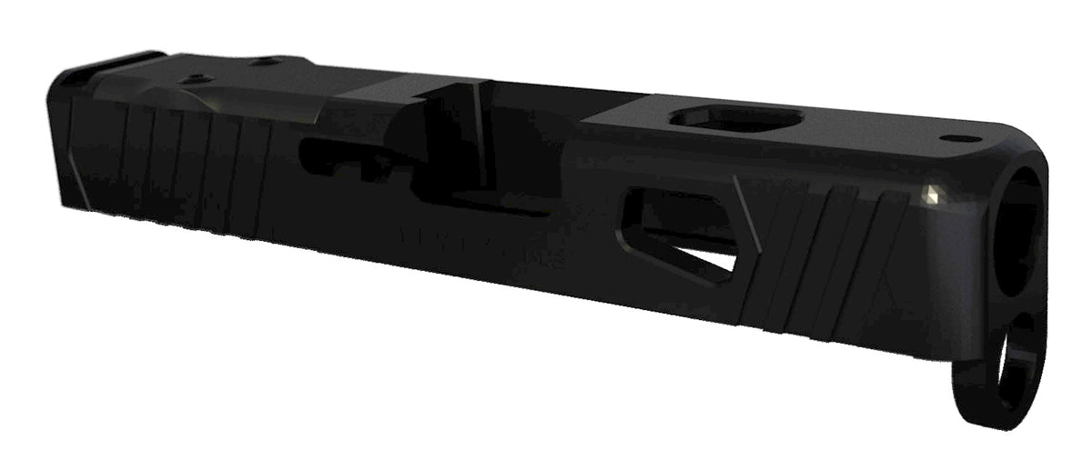 Rival Arms Precision Slide A1 Glock 26 Gen3-4 Docter Cut QPQ Black 17-4 Stainless RA10G604A