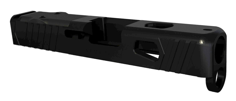 Rival Arms Precision Slide A1 Glock 26 Gen3-4 Docter Cut QPQ Black 17-4 Stainless RA10G604A