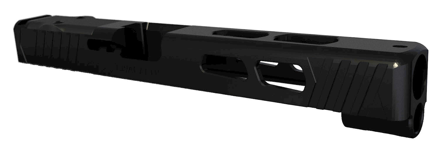 Rival Arms Precision Slide A1 Glock 34 Gen3 Docter Cut QPQ Black 17-4 Stainless RA10G705A