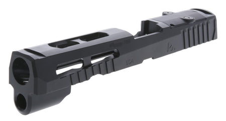 Rival Arms Optic Ready Slide A1 Sig P320 Full Size RMR Cut QPQ Black 416R Stainless RA10P401A