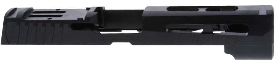 Rival Arms RA10P402A Sig P320 Full Size Optic Ready Slide A1 Docter Cut QPQ Black Stainless Steel