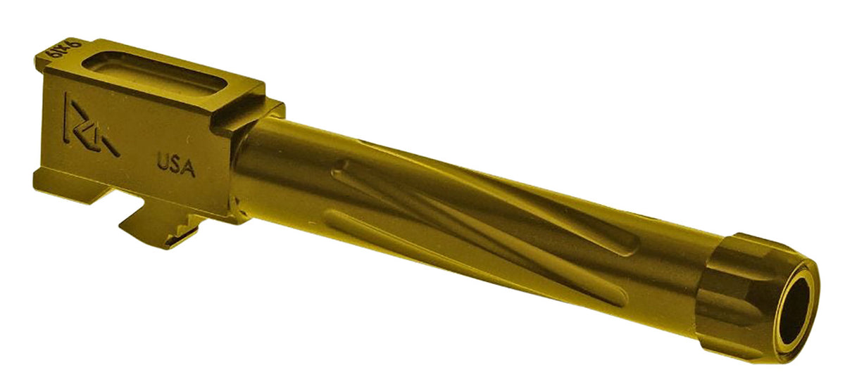 Rival Arms RA20G204E 9mm Luger Precision Drop-In Barrel 4.02" Gold PVD Finish Glock 19 Gen5