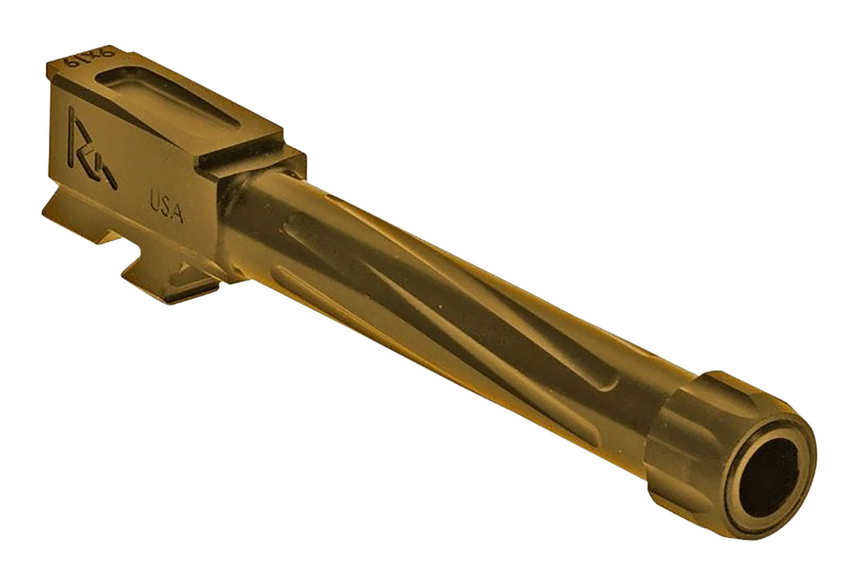 Rival Arms RA20G802E 9mm Luger Precision Drop-In Barrel 4.17" Gold PVD Finish Glock 48