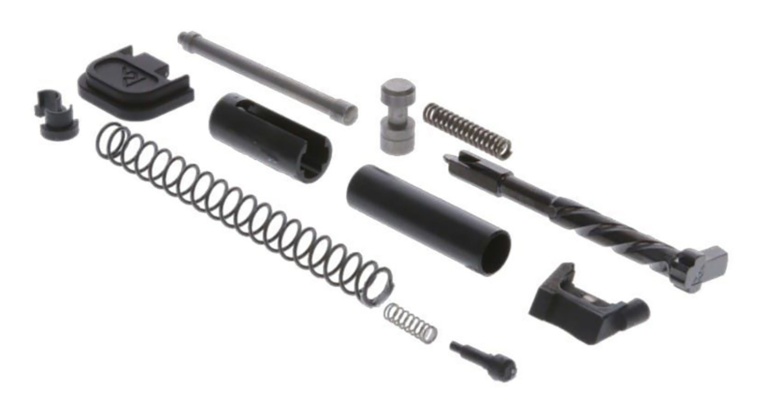 Rival Arms RA42G003A Glock 42 380 ACP Slide Completion Kit Black PVD Stainless Steel
