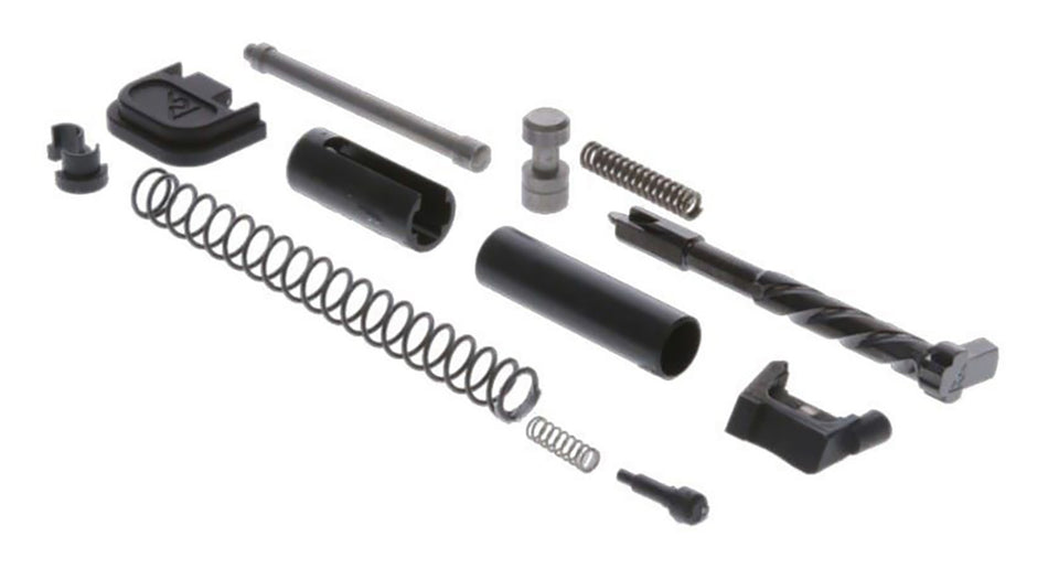 Rival Arms RA42G003A Glock 42 380 ACP Slide Completion Kit Black PVD Stainless Steel
