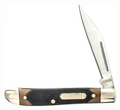 Old Timer Pal 1-Blade Folding Pocket Knife 2.3" SS Blade Delrin Sawcut Handle