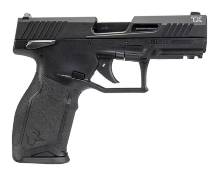 Taurus TX22 Full-Size 22 LR Pistol, 10+1 Capacity, 4.10" Non-Threaded Barrel, Black Serrated Slide, 5 Magazines Included