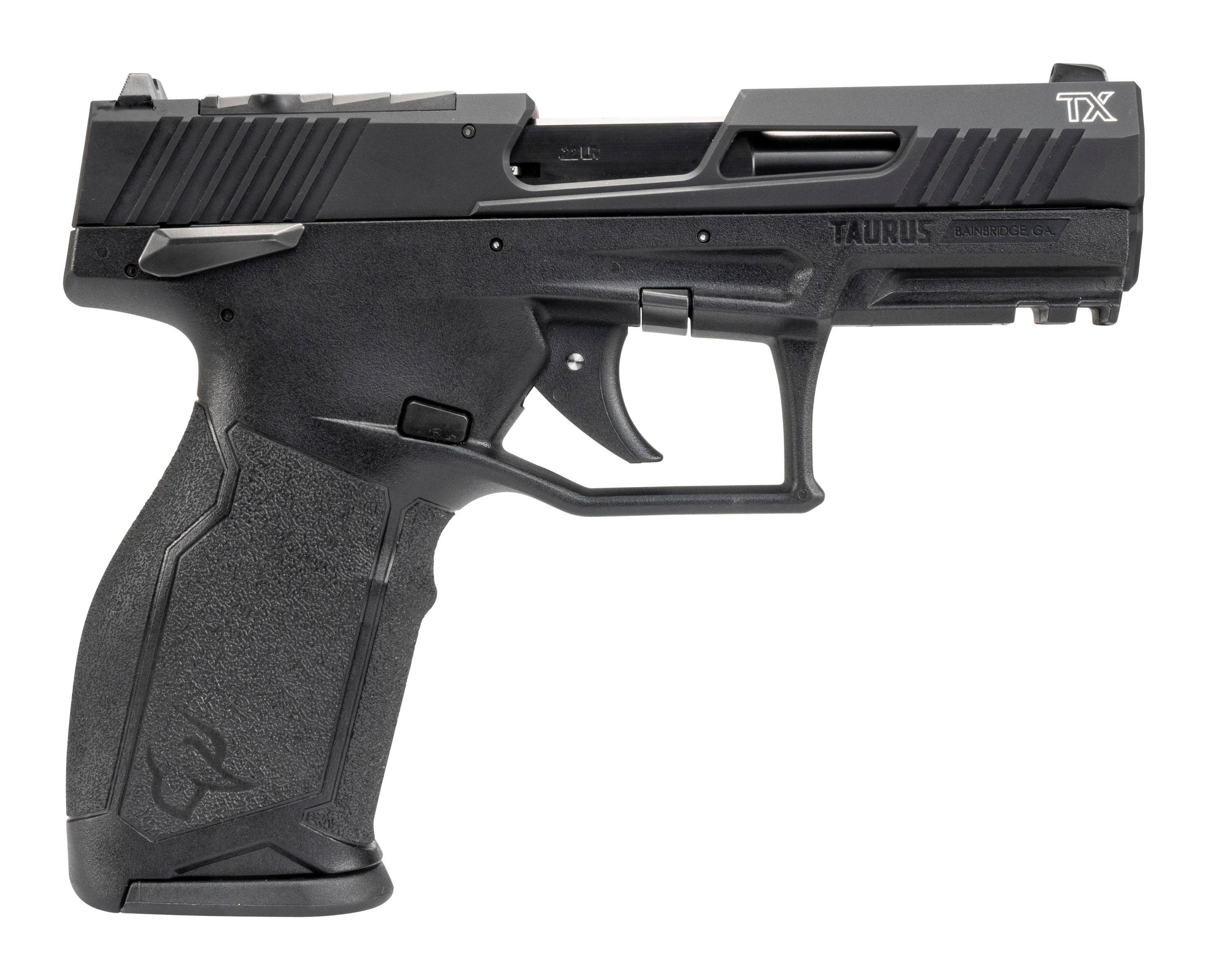 Taurus 2TX22P 22 LR Pistol, 4.1" Barrel, 10-Round Capacity, Black Finish